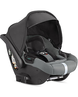 Inglesina Seggiolino Auto Darwin Reclinabile - Canyon Grey - dalla nascita fino a 12 mesi Seggiolini Auto Gruppo 0+/1