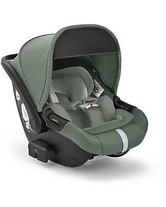 Inglesina Seggiolino Auto Darwin Reclinabile - Murray Green- dalla nascita fino a 12 mesi Seggiolini Auto Gruppo 0+/1