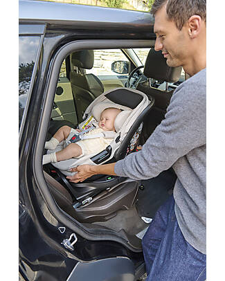 Inglesina Seggiolino Auto Darwin Reclinabile - Opal Ivory - dalla nascita fino a 12 mesi Seggiolini Auto Gruppo 0+/1