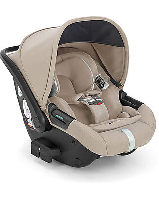 Inglesina Seggiolino Auto Darwin Reclinabile - Pashmina Beige - dalla nascita fino a 12 mesi Seggiolini Auto Gruppo 0+/1