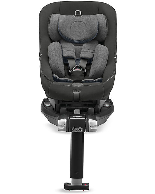 Inglesina Seggiolino Auto Marco Polo - Moon Grey - Rotazione a 360° - dalla Nascita Fino a 4 Anni Seggiolini Auto Gruppo 1/2/3