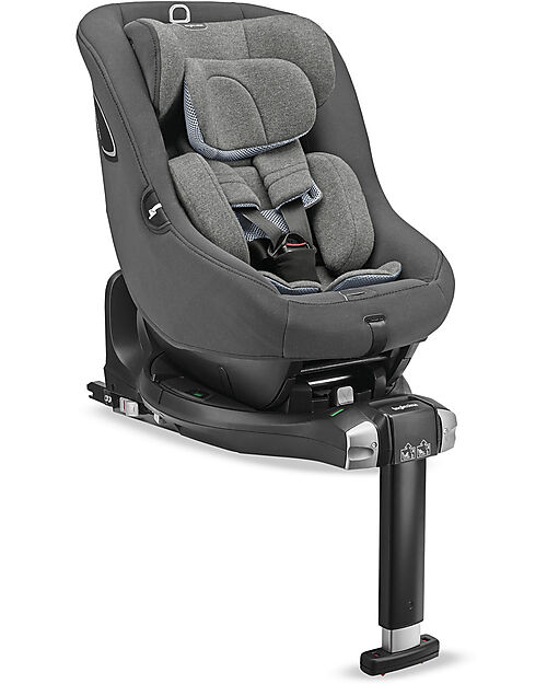 Inglesina Seggiolino Auto Marco Polo - Stone Grey - Rotazione a 360° - dalla Nascita Fino a 4 Anni Seggiolini Auto Gruppo 1/2/3