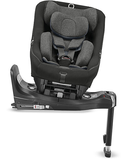 Inglesina Seggiolino Auto Marco Polo - Stone Grey - Rotazione a 360° - dalla Nascita Fino a 4 Anni Seggiolini Auto Gruppo 1/2/3