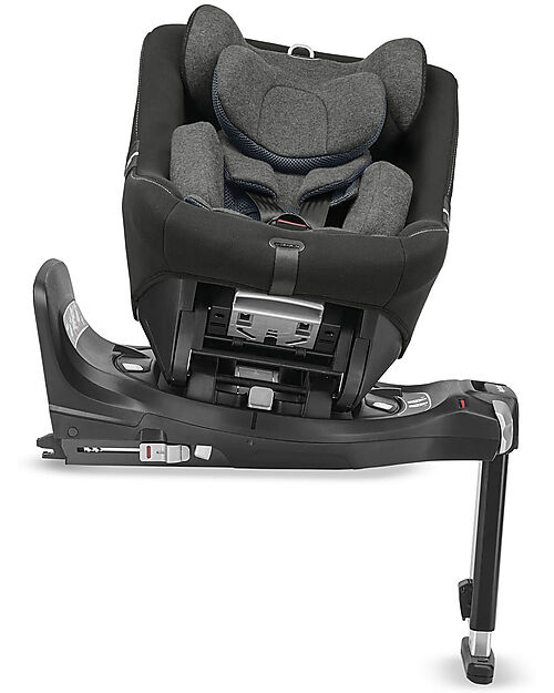 Inglesina Seggiolino Auto Marco Polo - Stone Grey - Rotazione a 360° - dalla Nascita Fino a 4 Anni Seggiolini Auto Gruppo 1/2/3