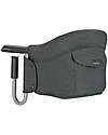 Inglesina Seggiolino da Tavolo Fast - Charcoal Grey - Facile da trasportare Seggioloni Pappa