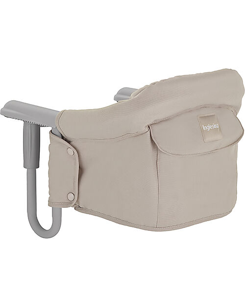 Inglesina Seggiolino da Tavolo Fast - Crema - Facilmente Trasportabile Seggioloni Pappa