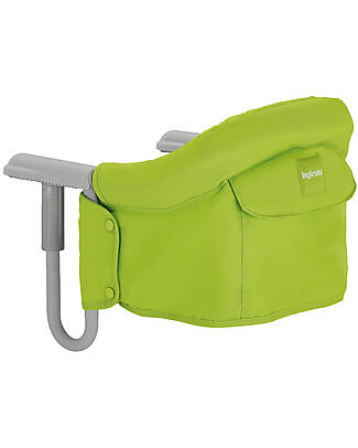 Inglesina Seggiolino da Tavolo Fast - Lime - Facilmente Trasportabile Seggioloni Pappa