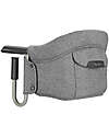 Inglesina Seggiolino da Tavolo Fast - Stone Grey - Facile da trasportare Seggioloni Pappa