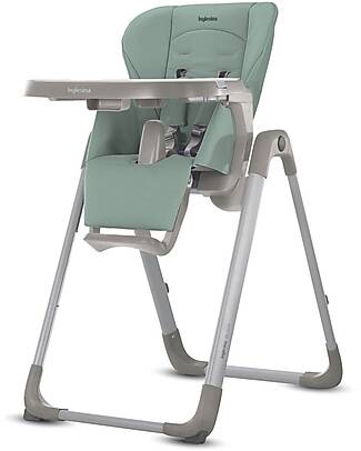 Inglesina Seggiolone My Time - Mint - Comodo Pratico e Igenico - Fino a 15kg Seggioloni Pappa