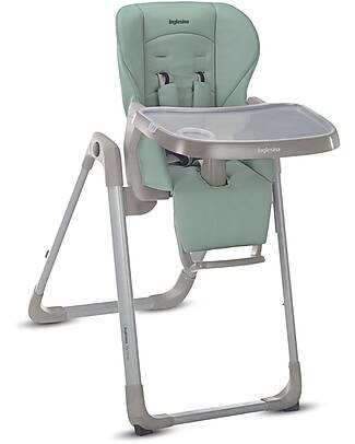 Inglesina Seggiolone My Time - Mint - Comodo Pratico e Igenico - Fino a 15kg Seggioloni Pappa