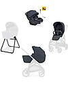 Inglesina System Quattro Aptica Darwin Recline EVO - Sapphire Blue Passeggini Classici