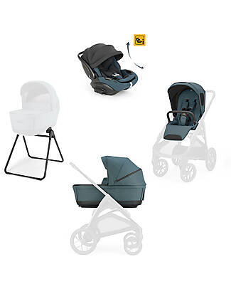 Inglesina System Quattro Aptica XT Darwin Recline EVO - Himalaya Blue Passeggini Classici