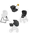 Inglesina System Quattro Aptica XT Darwin Recline EVO - Magnet Grey Passeggini Classici