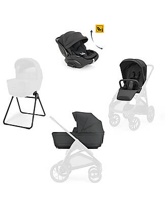 Inglesina System Quattro Aptica XT Darwin Recline EVO - Magnet Grey Passeggini Classici