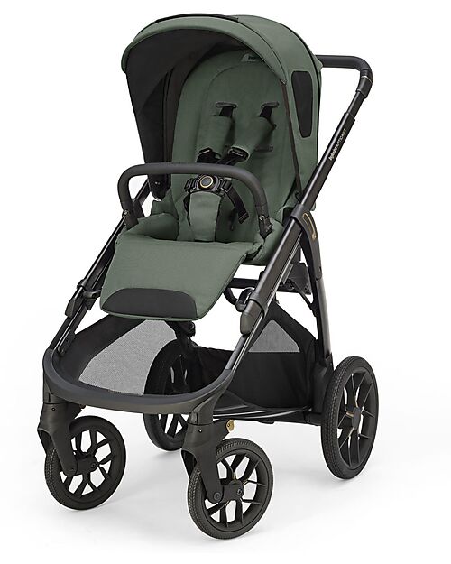 Inglesina System Quattro Aptica XT Darwin Recline EVO - Taiga Green Passeggini Classici