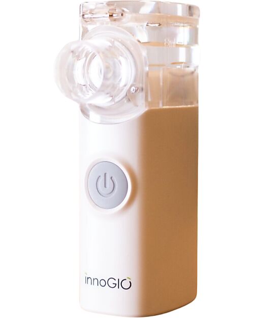 Innogio Nebulizzatore Giovital Mini Mesh Gio - Progettato per Bambini e Adulti - per Combattere Raffreddori Periodici Rimedi Naturali