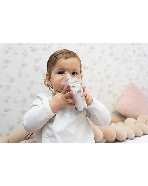 Innogio Nebulizzatore Giovital Mini Mesh - Progettato per Bambini e Adulti - Supporta il Trattamento di Asma o Allergie Rimedi Naturali