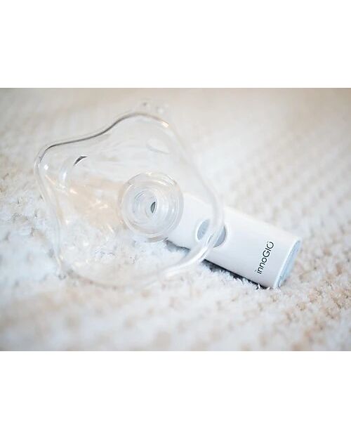 Innogio Nebulizzatore Giovital Mini Mesh - Progettato per Bambini e Adulti - Supporta il Trattamento di Asma o Allergie Rimedi Naturali