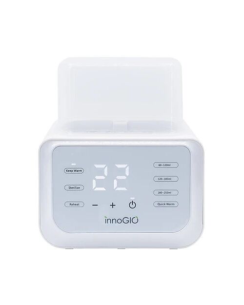 Innogio Scaldabiberon e Sterilizzatore - Giowarm Fast Duo Cuoci Pappa_