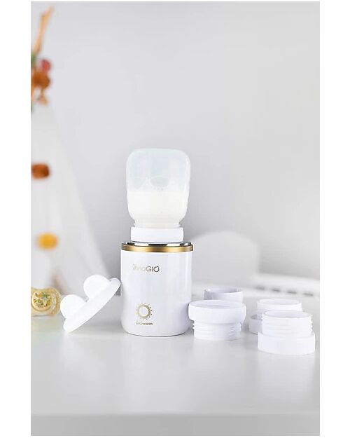 Innogio Scaldabiberon Portatile - Giowarm - si Carica con Cavo USB Cuoci Pappa_