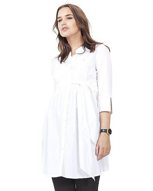Isabella Oliver Camicia  Premaman Libby - Bianca Camicie_