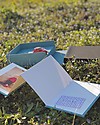 Italian Creative Book Scatola dei Ricordi ed Album Fotografico, Azzurro con Cavallo - 19x19 cm Album e Cofanetti