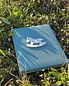 Italian Creative Book Scatola dei Ricordi ed Album Fotografico, Azzurro con Cavallo - 19x19 cm Album e Cofanetti