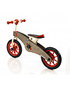 Italtrike Abc Chocolate Magic Wheels, Prodotto 2 in 1, da 1 a 6 anni - Da Triciclo Diventa Bicicletta! Biciclette