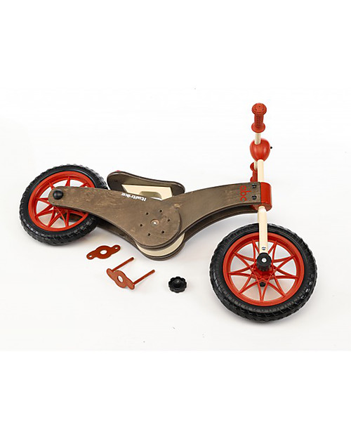 Italtrike Abc Chocolate Magic Wheels, Prodotto 2 in 1, da 1 a 6 anni - Da Triciclo Diventa Bicicletta! Biciclette