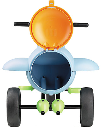 Italtrike ABC Jet Trike, Triciclo con Seduta Contenitore - Sembra un Vero Aereo Jet! Biciclette