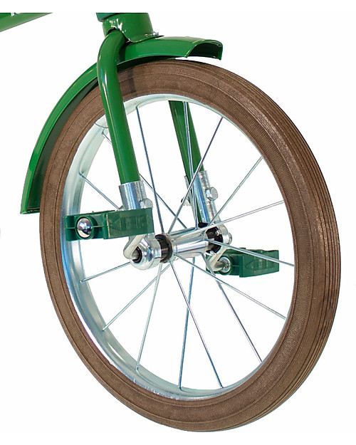 Italtrike Classic Line Spokes, Triciclo di Alta Qualità, Struttura in Metallo - Verde Biciclette