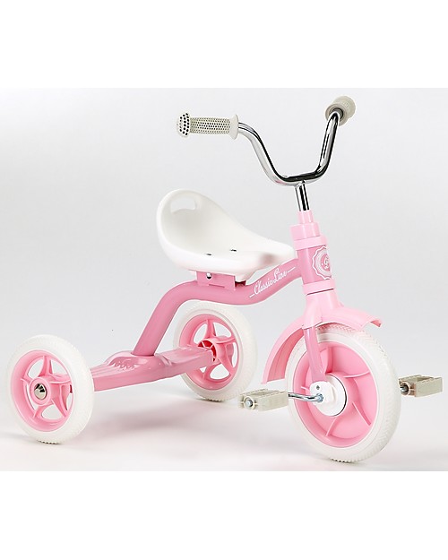 Italtrike Classic Line Super Lucy, Triciclo di Alta Qualità, Struttura in Metallo - Rosa Biciclette