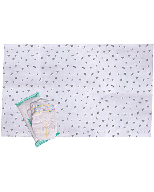 J L Childress 2 in 1 Fasciatoio Portatile Healthy Habits - Grigio Scuro Fasciatoi da Viaggio