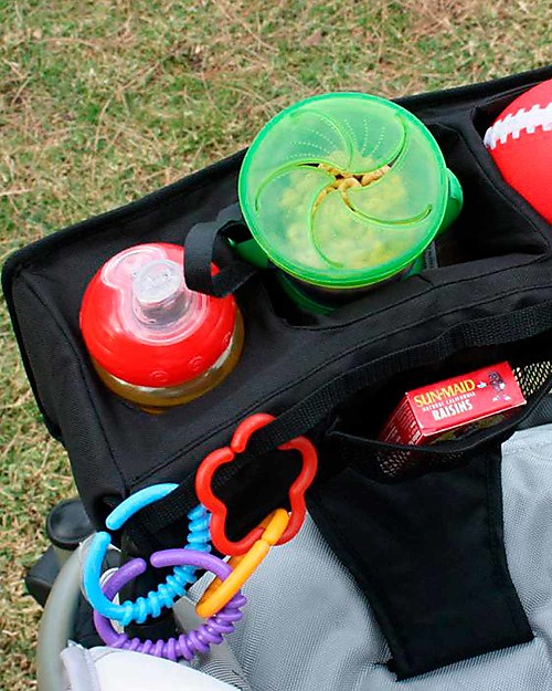 J L Childress Borsa Portaoggetti per Passeggino Food ‘N Fun - Nero Borse e Organizer