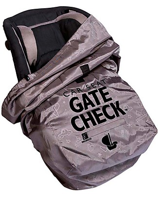 J L Childress Borsa Viaggio per Seggiolino Auto Deluxe Gate Check - Grigio Accessori Seggiolini Auto