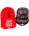 J L Childress Borsa Viaggio per Seggiolino Auto Gate Check - Rosso Accessori Seggiolini Auto