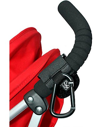 J L Childress Clip ‘N Carry Moschettone per Passeggini - Set da 2 - Nero Accessori Vari