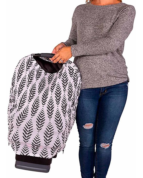 J L Childress Coperta Multiuso 4-in-1 - Nero/Bianco Accessori Seggiolini Auto