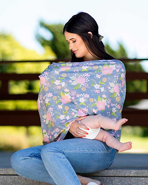 J L Childress Coperta Multiuso 4-in-1 - Vintage Floral Accessori Seggiolini Auto