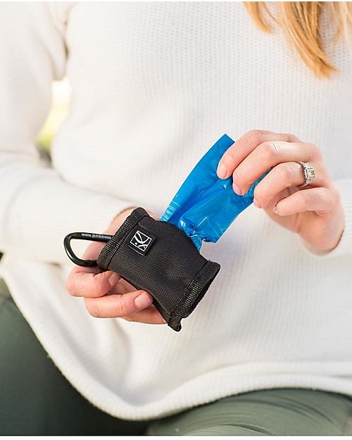 J L Childress Dispenser per Sacchetti Usa e Getta Bag ‘N Bags - Nero Fasciatoi da Viaggio