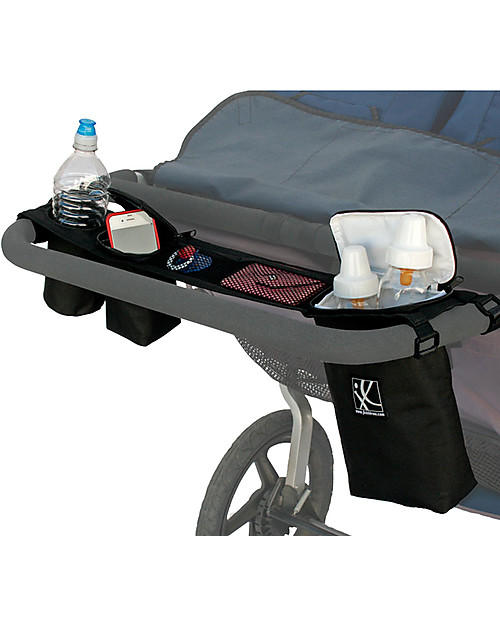 J L Childress Organizer per Passeggino Doppio Double Cool - Nero Borse e Organizer