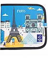 Jaq Jaq Bird Album Riutilizzabile Cities of Wonder - Parigi - Con 4 Gessetti Zero Polvere Butterstix! Disegnare e Colorare