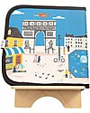 Jaq Jaq Bird Album Riutilizzabile Cities of Wonder - Parigi - Con 4 Gessetti Zero Polvere Butterstix! Disegnare e Colorare