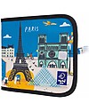 Jaq Jaq Bird Album Riutilizzabile Cities of Wonder - Parigi - Con 4 Gessetti Zero Polvere Butterstix! Disegnare e Colorare