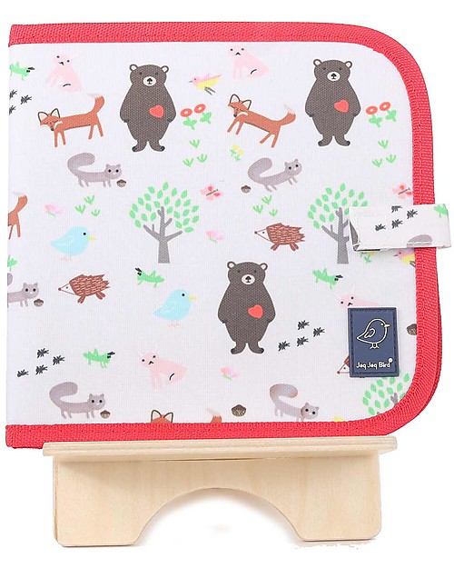 Jaq Jaq Bird Doodle It - Amici - Album Riutilizzabile più 4 Gessetti Zero Polvere Butterstix Disegnare e Colorare