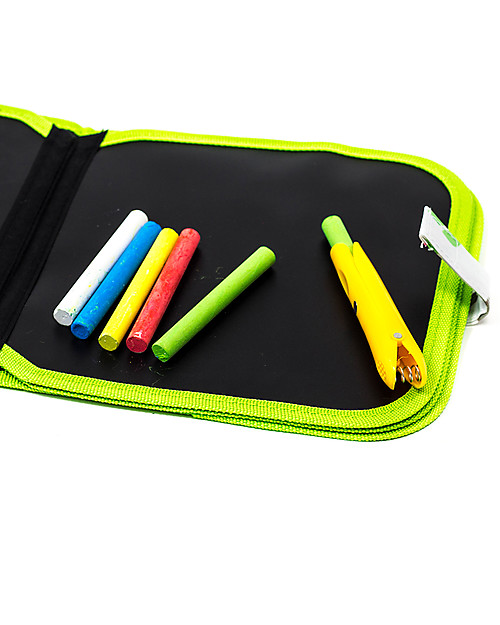 Jaq Jaq Bird Doodle It - Foresta - Album Riutilizzabile più 4 Gessetti Zero Polvere Butterstix Disegnare e Colorare