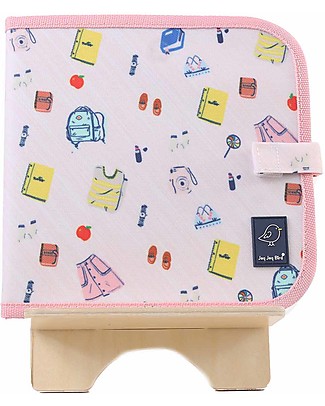 Jaq Jaq Bird Doodle It - Purse - Album Riutilizzabile più 4 Gessetti Zero Polvere Butterstix Disegnare e Colorare