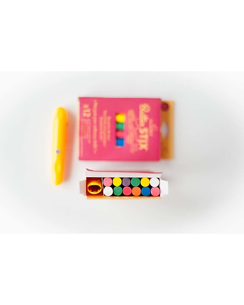 Jaq Jaq Bird Gessetti Zero Polvere Multicolor - Include il Portagessetti Magnetico! Giochi Magnetici