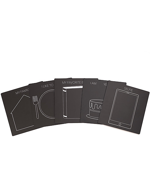 Jaq Jaq Bird Lavagnetta Giochi da Viaggio Questo Sono Io con Gessetti Zero Polvere - Disegna e colora il tuo mondo Lavagnette