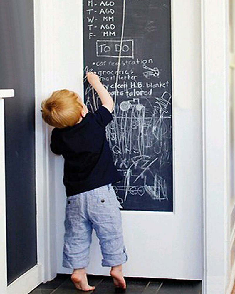 Lavagna adesiva per decorare le pareti della tua cucina- Blackboard for  Kitchen. Il cuoco Creazione la Banda del Riccio www..…
